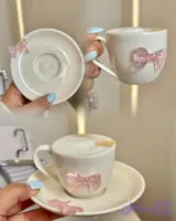 فنجان و نعلبکی پاپیون کوکِت🎀🩷