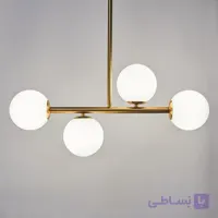 لوستر مدرن ۴ شعله شاخه‌ای A243.4