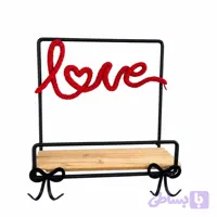 شلف دیواری با جاکلیدی پاپیون مدل ND-WS-LOVE-01