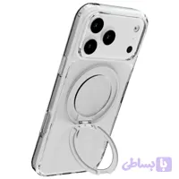 قاب کریستالی iPhone 18 Pro Max مدل استند چرخشی 360 برند جِی کِیس J-CASE