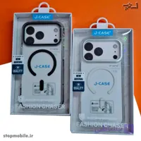 قاب کریستالی مگ سیف iPhone 18 Pro Max مدل Fashion Chaser برند جِی کِیس J-CASE