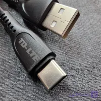 کابل پاوربانکی تایپ سی مدل TD-LTE طول 20 سانتی‌متر | USB TO Type-C
