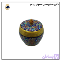 قندان چوبی تذهیب اصفهان پیکام کد G10058