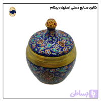 قندان چوبی تذهیب اصفهان پیکام کد G10063
