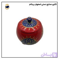 قندان چوبی تذهیب اصفهان پیکام کد G10061