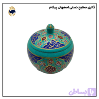 قندان چوبی تذهیب اصفهان پیکام کد G10066