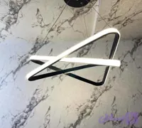 لوستر مدرن SMD طرح ستاره