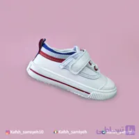 کفش بچگانه اسپرت سفید سایز 20تا 25