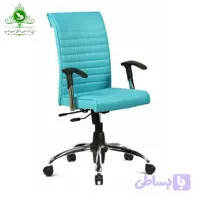 صندلی کارمندی مدل کرکره ای برند ثنکوچیر کد۸۰۸۶ کف صندلی فوم سرد