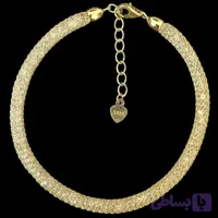 دستبند مش سوارسکی نقره