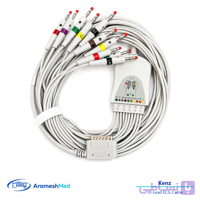 کابل بیمار ECG کنز | ذوزنقه | 10 لید