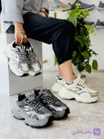 کتونی زنانه لژدار طرح بالنسیاگا | Balenciaga Triple S Style Platform Sneakers