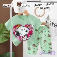 تیشرت شلوارک نخ پنبه - ایران ست شاپ