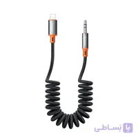 کابل تبدیل لایتنینگ به AUX فنری مک‌دودو مدل CA-0890 طول 180 سانتی‌متر