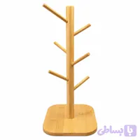 استند فنجان بامبو آویز فنجان