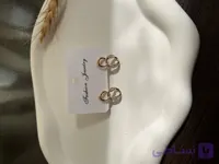 گوشواره پایین نگین استیل