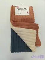 دستمال سه تایی پولیشی مدل کرکره ای 30*30