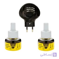 حشره کش برقی و مایع حشره کش بدون بو تار و مار مدل M30 مجموعه 3 عددی