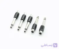 تبدیل AV به میکروفن مونو پلاستیکی