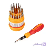 ست پیچ گوشتی 31 عددی لیوانی مدل 6036 | عمده فروشی الکترونیک سان سون