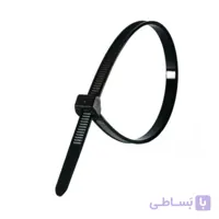 بست کمربندی پلاستیکی 15cm مشکی