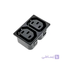 سوکت پاور مادگی پنلی کامپیوتر C13 | عمده فروشی الکترونیک سان سون
