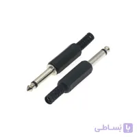فیش میکروفن مونو پلاستیکی 6.35mm