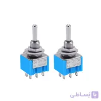 کلید کلنگی کوچک 6 پایه 3 حالت MTS-203