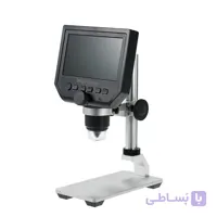 لوپ دیجیتال پایه فلزی 600X پرتابل - کیفیت HD