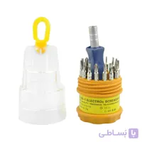 ست پیچ گوشتی 16 عددی لیوانی مدل 6016 | عمده فروشی الکترونیک سان سون