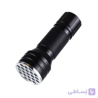 چراغ قوه UV فرابنفش فلزی