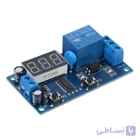 ماژول تایمر 12 ولت قابل تنظیم با رله و نمایشگر LED | عمده فروشی الکترونیک سان سون