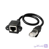 کابل شبکه پنلی پیچ دار 50 سانتی متری