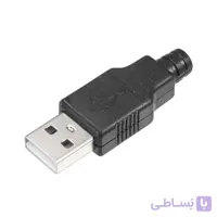 کانکتور نری USB سرکابلی کاور دار