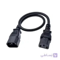 کابل پاور بک تو بک سرور کوتاه 0.5m ضخامت 3×1