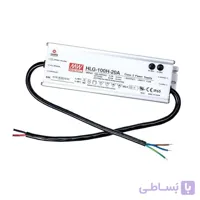 منبع تغذیه و درایور LED مین ول 20V مدل HLG-100H-20A | عمده فروشی الکترونیک سان سون