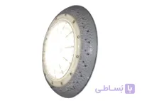 چراغ توکار استخری پلی کربنات 36وات تک رنگ