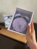 ساعت زنگ دار گرد آرام گرد