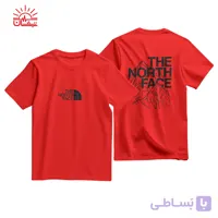 تیشرت قرمز نورث فیس