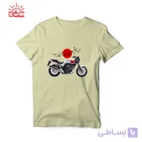 تیشرت کرمی هوندا CB1300