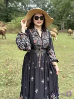 پیراهن ساحلی زنانه ترک برند آشیلدا جنس نخ طرح زارا