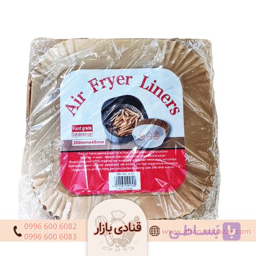 کاغذ روغنی سرخ کن مربع سلفونی (کد 3077)