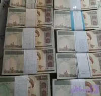 اسکناس ۱۰۰ تومانی قدیمی دسته ۱۰۰ برگی کارکرده نوستالژی سالم