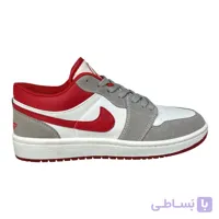 کتونی جردن 1 طوسی قرمز