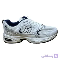 کتونی نیوبالانس 530 سفید طوسی وارداتی