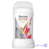 استیک ضد تعریق زنانه رکسونا Maximum Protection مدل Bright Bouquet حجم 50 میلی‌لیتر