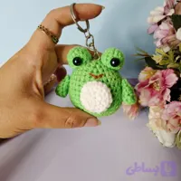 جا کلیدی قورباغه ای پینترستی و فانتزی مناسب آویز کیف و اینه ماشین و جاسوییچی و هدیه