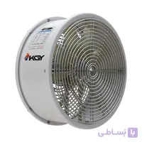 فن صنعتی 3 فاز 4000 وات 100 سانتیمتری دوطرف توری کولاک گستر یزد مدل ECOFAN100