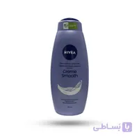 شامپو بدن نیوا کرمی مدل creme smooth حاوی شی باتر حجم 750 میل