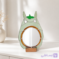 آینه دکوراتیو تیفانی گلس رومیزی مدل «توتورو/همسایه من»